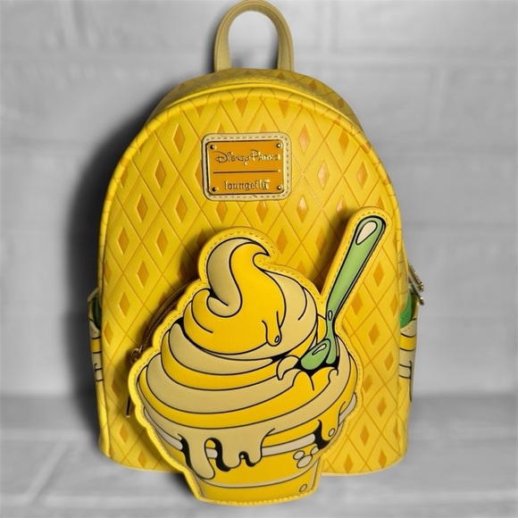 Disney Handbags - New Disney Eats Pineapple Swirl Loungefly Backpack